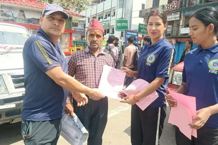 अग्निशमन सेवा सुरक्षा सप्ताह का गोपेश्वर में उत्साहपूर्ण समापन