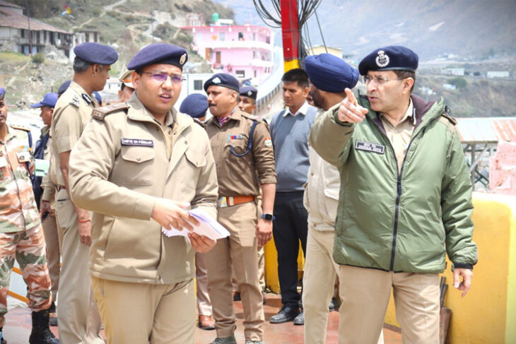 4 मई को श्रद्धालुओं के लिए खुलने जा रहे श्री बद्रीनाथ धाम के कपाट, डीजीपी ने किया स्थलीय निरीक्षण