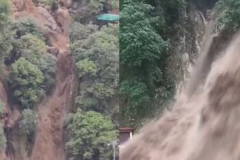 Campty Fall flash flood