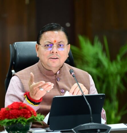 CM Pushkar Singh Dhami reviews Sports Department meeting in Dehradun